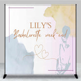 Aperturee - Aperturee Bachelorette Weekend Custom Bridal Shower Backdrop